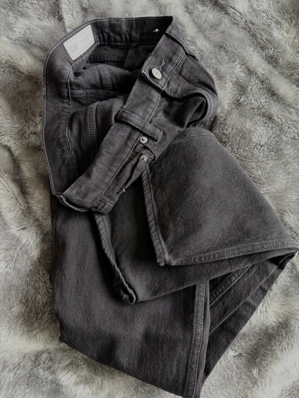 GAP 90s straight black denim